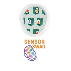 Dexcom G7/ Juice Box / Dexcom Sticker, Diabetes Stickers, CGM Stickers, Transmitter Stickers, Waterproof, Available in g6&g7