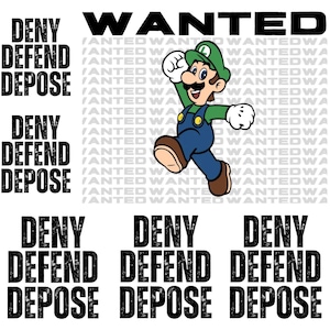 Pegatinas de Mario y Luigi, vinilo resistente y resistente a la intemperie.