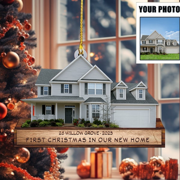 Custom House Ornament - Etsy
