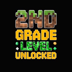 Back To School 2nd Grade Boys Gamer First Day Second Grade Png, Back To School Png, 2nd Grade First Day Of School Png