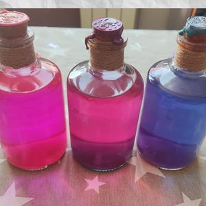 Color Changing Magic Potion Bottle – Handmade Fantasy Decor – Mystic Witch Elixir for Dungeons & Dragons, DnD, Cosplay, Gifts , Christmas