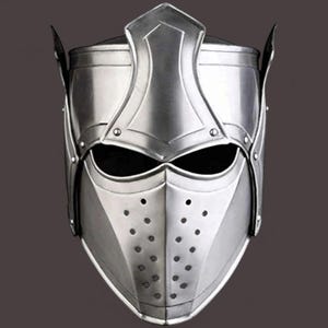Medieval Knight Helmet | Full Face Visored Helmet | 18G Steel Functional Armor | LARP SCA Cosplay Helmet | Crusader Helmet Replica