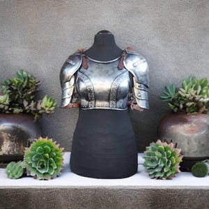 Ciri WitcherArmor Suit | Handmade Medieval Steel Chest plate |Fantasy Cosplay Costume |LARP Warrior Armor | Witcher Cosplay Armor For Womens