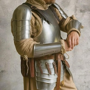 Medieval Warrior Steel Body Armor Set LARP Costume Knight Armor for Reenactment  and Cosplay