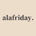 AlaFriday store logo