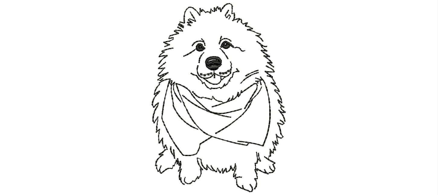 Custom Outline Embroidery Digitizing, Couple Outline Embroidery, Custom ...