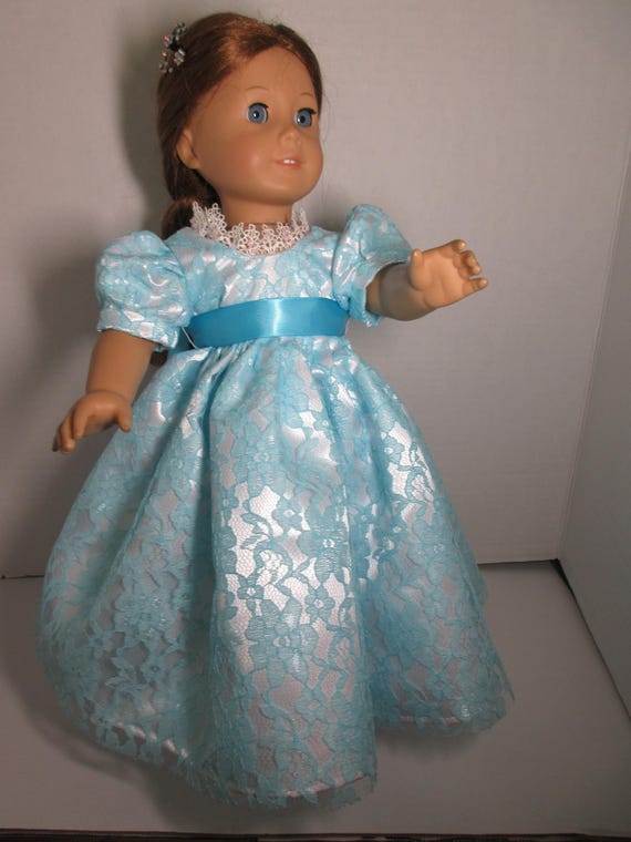 Turquoise Lace Dress