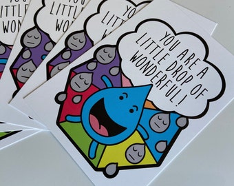 Cartes postales - Vous êtes merveilleux !