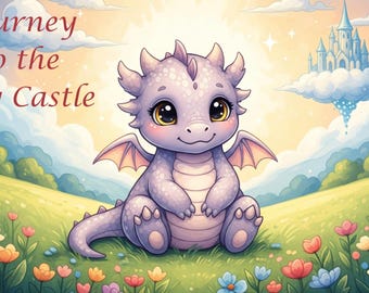 Sky Castle Dragon Storybook: Wunderliche Aquarellkunst (PDF Download als Ebook)