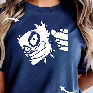 Lustiges Zeichentrick-Charakter-T-Shirt: Unisex Anime Tee