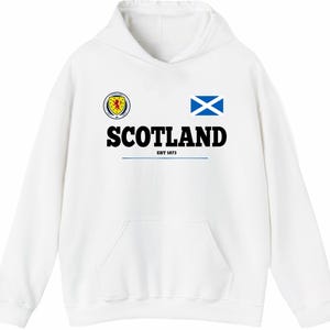 Skottlands fotbollströja EST 1873 Lion Rampant Supportertröja Skotsk flagga gåvahuva bild 19