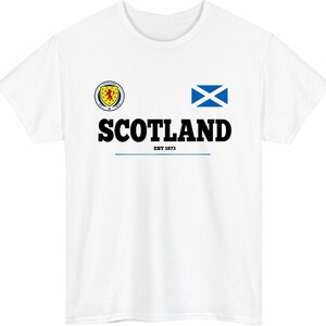 Skottlands fotbollströja EST 1873 Lion Rampant Supportertröja Skotsk flagga gåvahuva bild 20