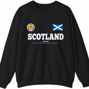 Skottlands fotbollströja EST 1873 Lion Rampant Supportertröja Skotsk flagga gåvahuva bild 11