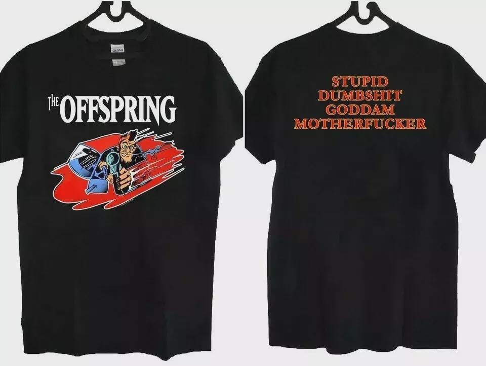 Offspring Stupid Vintage Shirt - Etsy