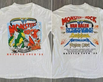 モンスターズ・オブ・ロック ヴィンテージTシャツ 1988年 Mサイズ 新品 1988 ヴィンテージ モンスターズ オブ ロック T シャツ