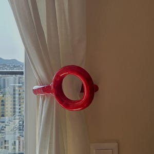 Handgjord keramisk gardinhållare – Anpassad gardinhållare