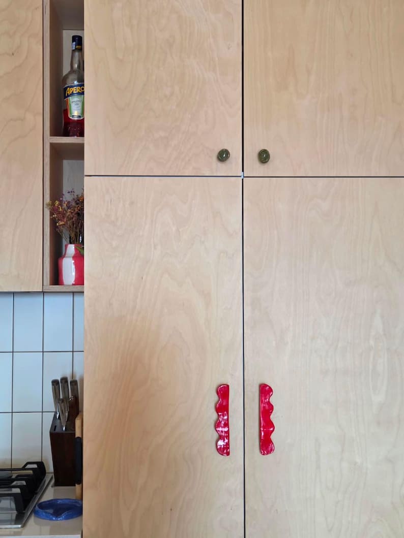 Handgemaakte keramische kastknoppen – op maat gemaakte ladegrepen voor keukenkasten afbeelding 1