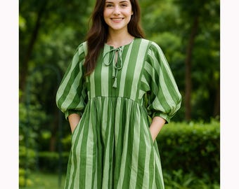 Gestreifte print Block-Print Kleid , tiefer Hals mit String enger Frauen Kleid Sommer Midi Kleid Mini Kleid