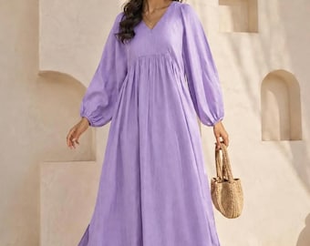 Cotton Dresses for Women, Cotton Maxi Dress, Women Dresses, Gift for Her, Summer Dress, Casual Dress, 100% Cotton