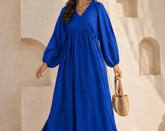 Cotton Dresses for Women, Cotton Maxi Dress, Women Dresses, Gift for Her, Summer Dress, Casual Dress, 100% Cotton