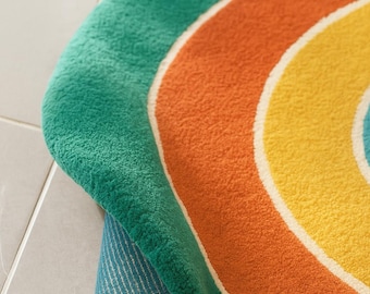 Modern Boho Circle Accent Mat