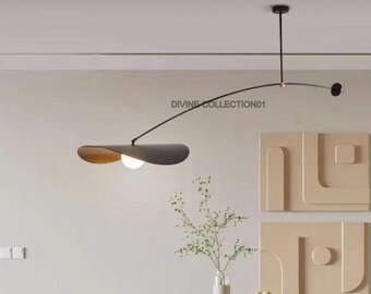 Modern Minimalist Pendant Light: Adjustable Nordic Chandelier