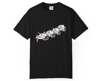 Catgirl vs Tanks T Shirt