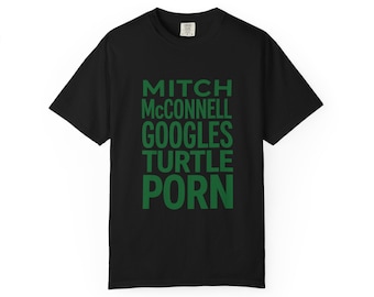 Mitch McConnell Googles Turtle Porn T Shirt