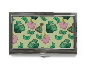 Business Card Holder - money