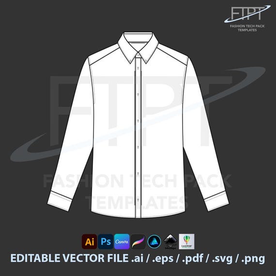 long sleeve dress shirt template Pattern Construction for Dress Shirts for Musicians and Conductors M.Mueller & Sohn