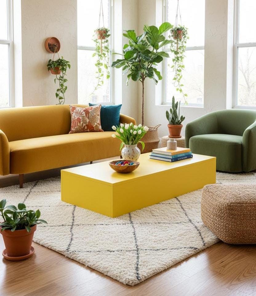 Couchtisch bunt