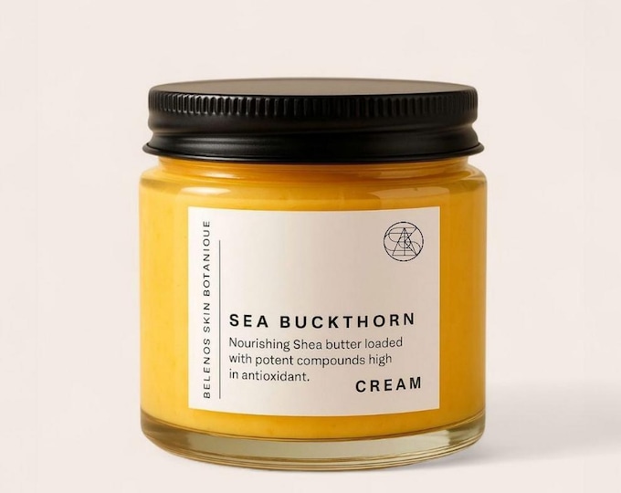 SEA BUCKTHORN CREAM - with argan oil maracuja and sweet orange