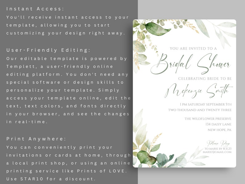 Wedding Attire Card, Minimalist Guest attire card, wedding Info Card, Custom Wedding Information Card, Attire card, Wedding Guest Dress afbeelding 7