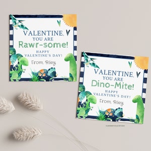 Dinosaur Valentine, Valentine exchange cards, Student Valentines, Science valentines, Valentine Card Set, classmate valentines, class cards