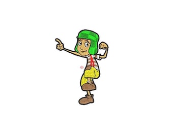 The Kid from the Eight (Chavo 8) Embroidery Design