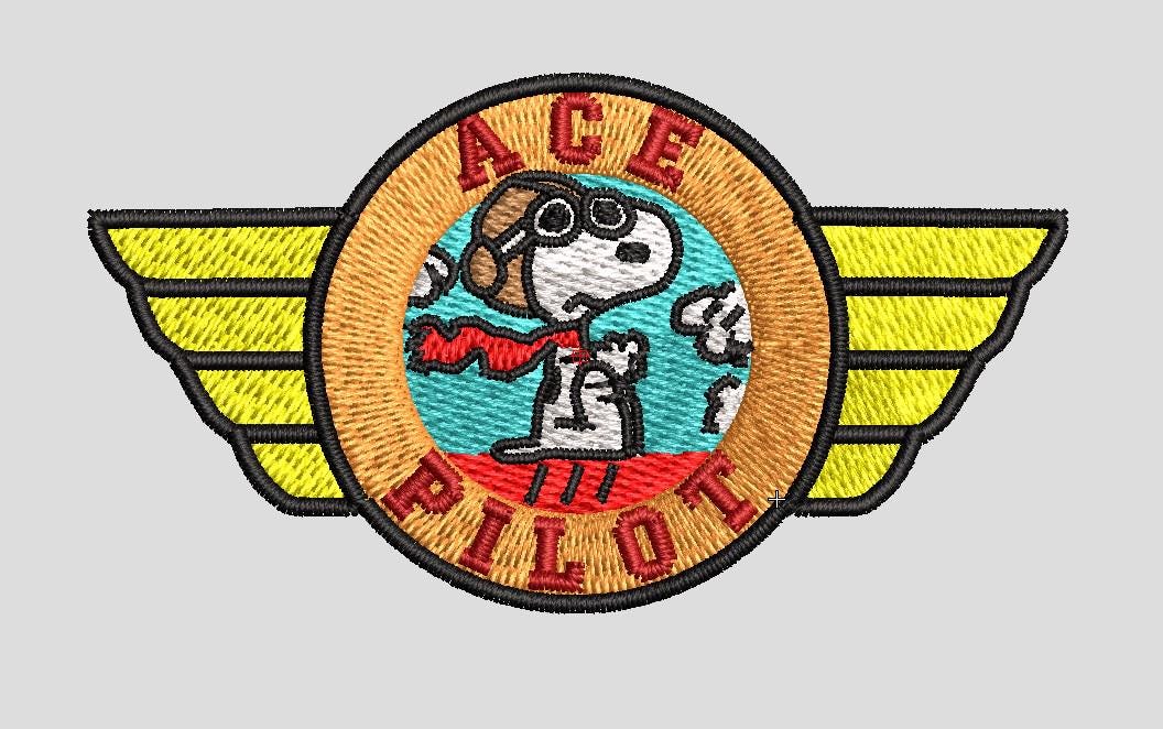 Snoopy flying ace - Etsy 日本