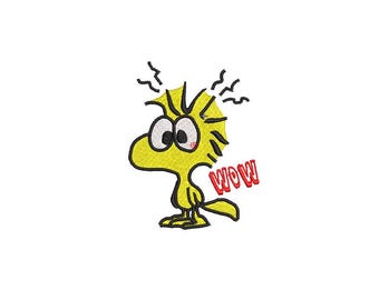 Woodstock Wow Embroidery Design