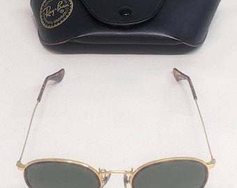 Vintage B&L Ray-Ban USA Round Sunglasses Frame