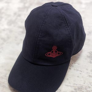 Vintage/pre-owned Vivienne Westwood Dark Blue Baseball Cap With