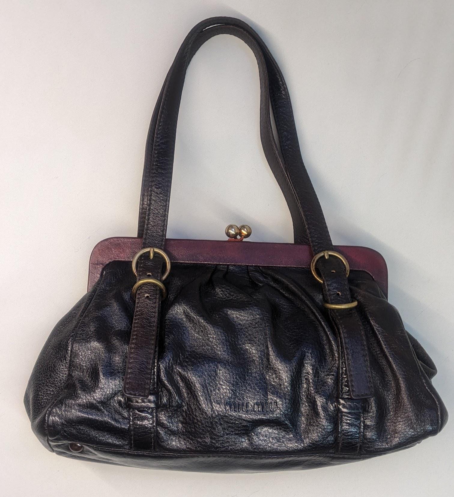 【VINTAGE】MIUMIU ショルダーバッグ MIUMIU】ミュウミュウ ワンショルダー ショルダーバッグ 5N1557