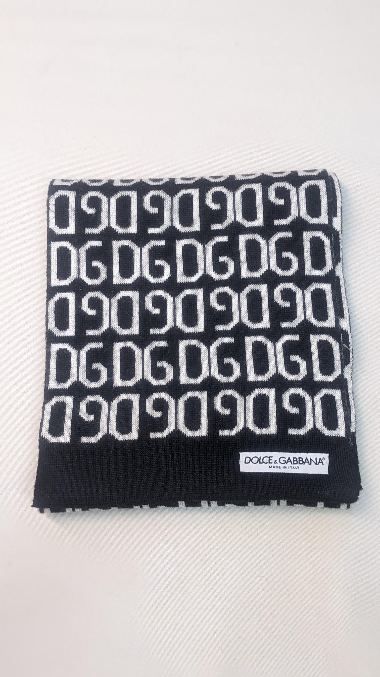 Dolce Gabbana Silk Scarf - Etsy