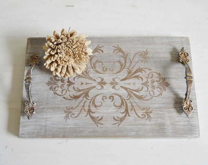 Wood Vanity Tray Wood Dresser Tray Vanity Tray Vanity Etsy