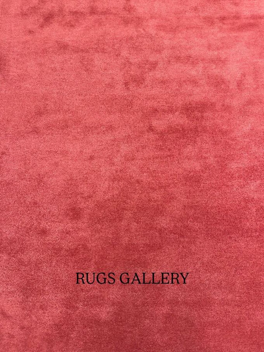 Hand-tufted Red Wool Rug: Modern Minimalist Plush Carpet - Etsy
