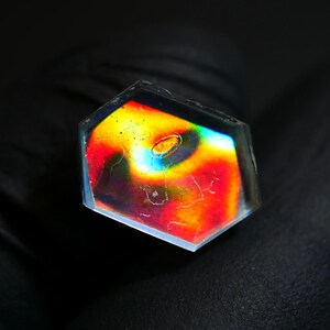 6,35 Ct AAA Aurora Opal Edelstein: Multi-Feuer Rot & Grün, Schmuckherstellung