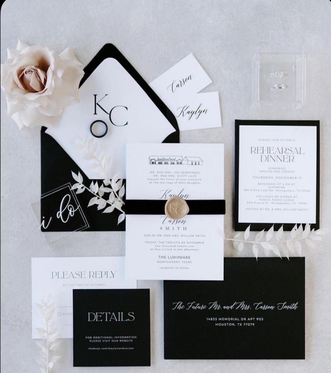 Wedding invitation