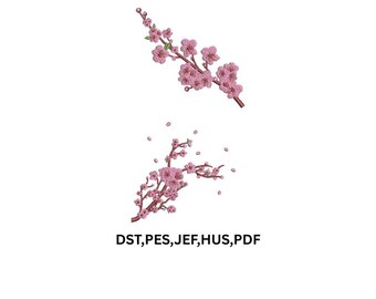 Flower Logo Embroidery design