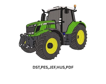 New Holland Tractor Embroidery design