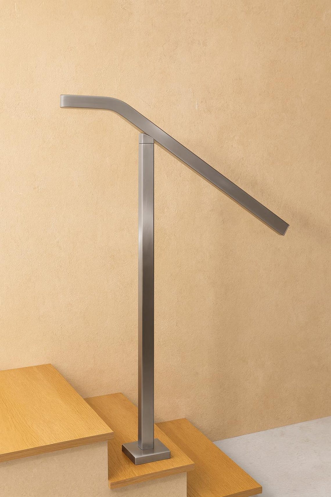 Modern Outside Step Rails Modern Stainless Steel Handrail | Outdoor Step Rail, Marine Grade - Etsy