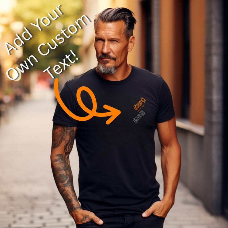Custom F1-Inspired Unisex Shirt in Papaya | Race Car Tee l Add Name or Phrase-15 Char Max | Minimalist Design l F1 Gift l McLaren Fans image 1