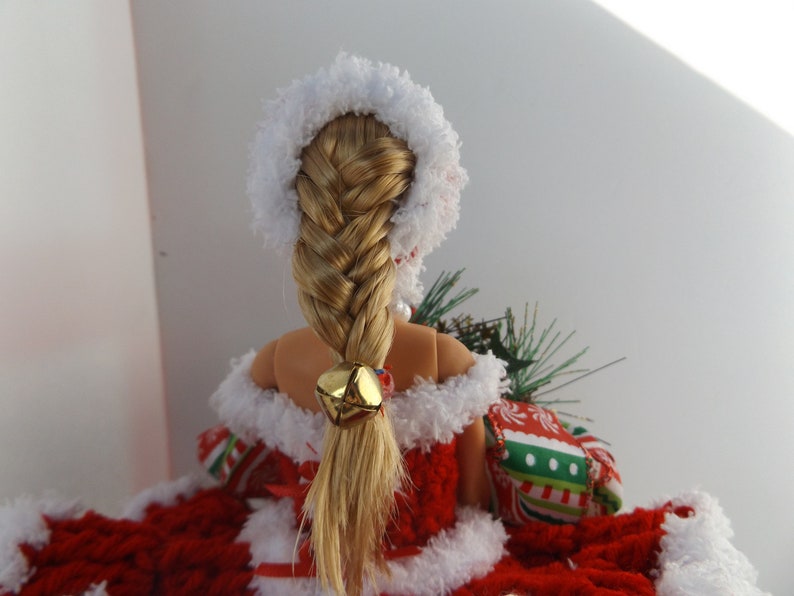 MRS SANTA/  Lighted Christmas Barbie Decoration/Centerpiece/ image 5